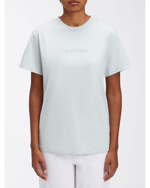 Calvin Klein White Hero Logo T-shirt