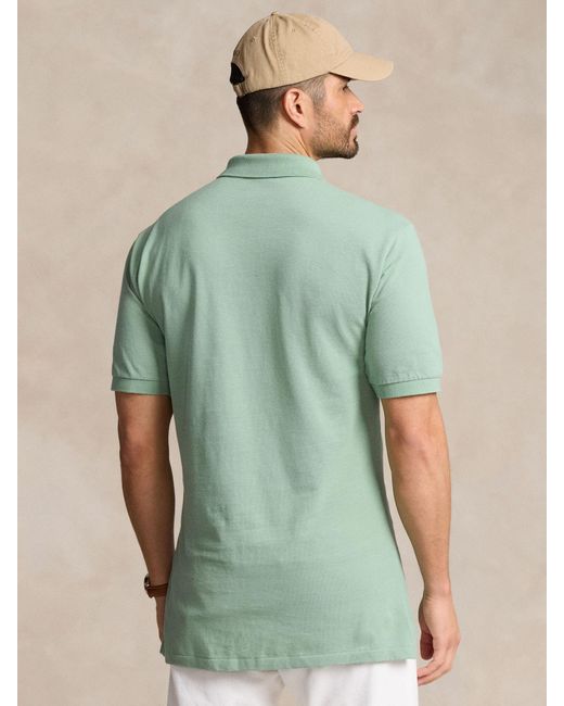 Ralph Lauren Green Big & Tall Regular Fit Polo Shirt for men