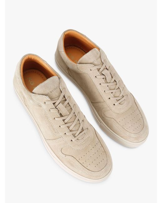 KG by Kurt Geiger Natural Flash Trainers for men