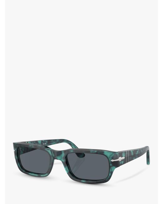 Persol Gray Po3347s Adrien Rectangular Sunglasses
