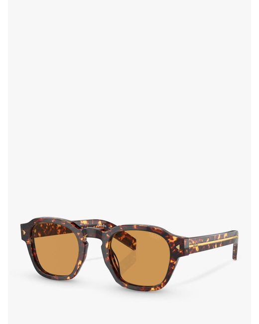 Prada Multicolor Pra16s Square Sunglasses for men