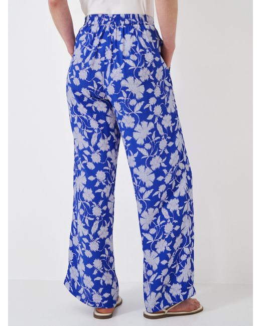 Crew Blue Dion Wide Leg Trousers