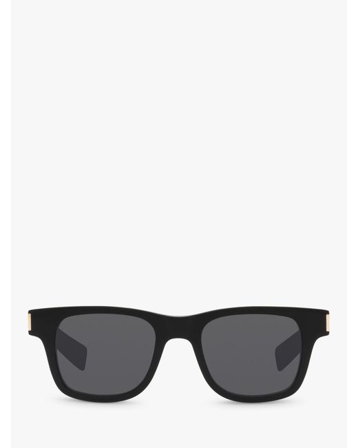 Saint Laurent Gray Ys000429 Rectangular Sunglasses for men