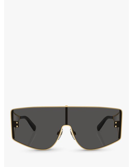 Dolce & Gabbana Gray Dg2305 Irregular Sunglasses for men