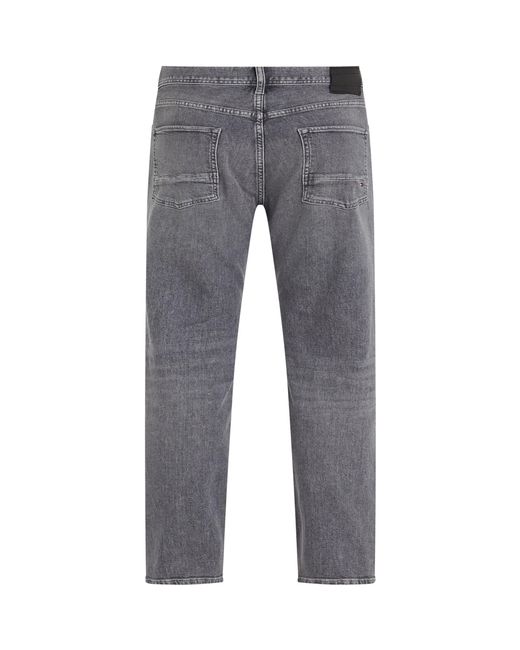 Tommy Hilfiger Big & Tall Madison Straight Leg Jeans in Grey for Men | Lyst  UK