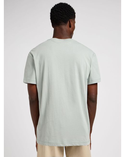 Lee Jeans White Workwear Pocket T-shirt for men