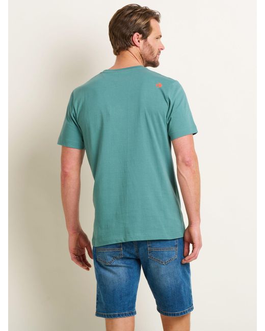 Brakeburn Green Purbeck T-shirt for men