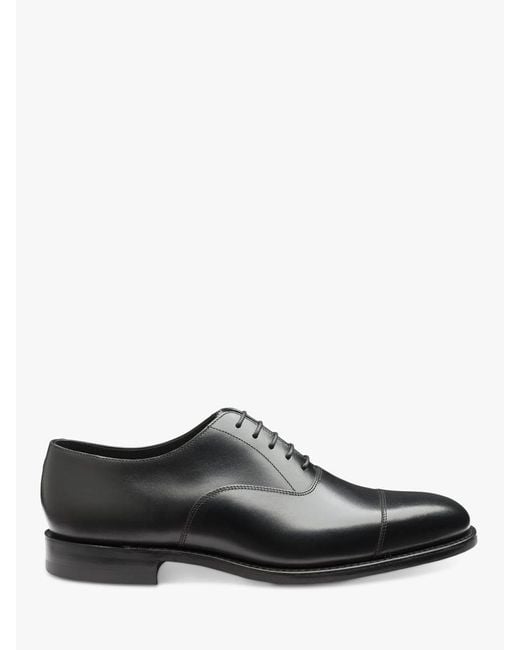 Loake White Aldwych Oxford Shoes for men