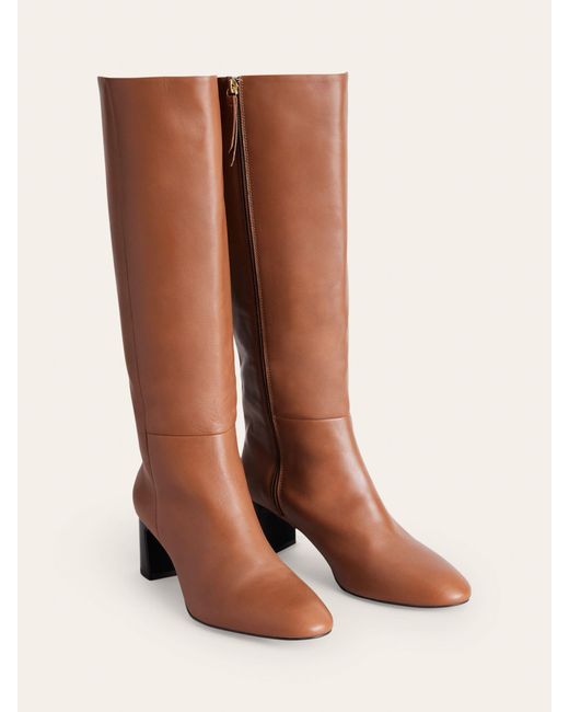 Boden Brown Erica Knee High Leather Boots