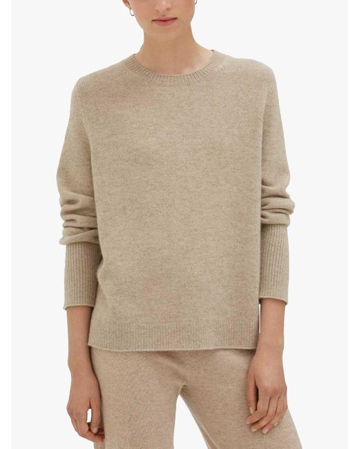Chinti & Parker Natural Cashmere Boxy Jumper