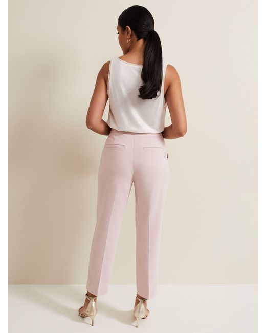 Phase Eight Pink Petite Ulrica Suit Trousers