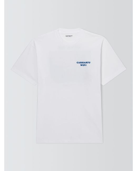 Carhartt White Short Sleeve Im Dinner T-shirt for men