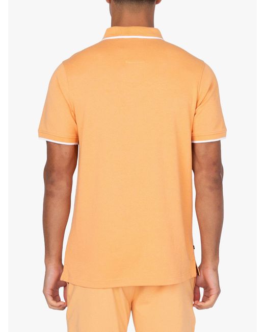 Luke 1977 Orange Meadtastic Polo Shirt for men