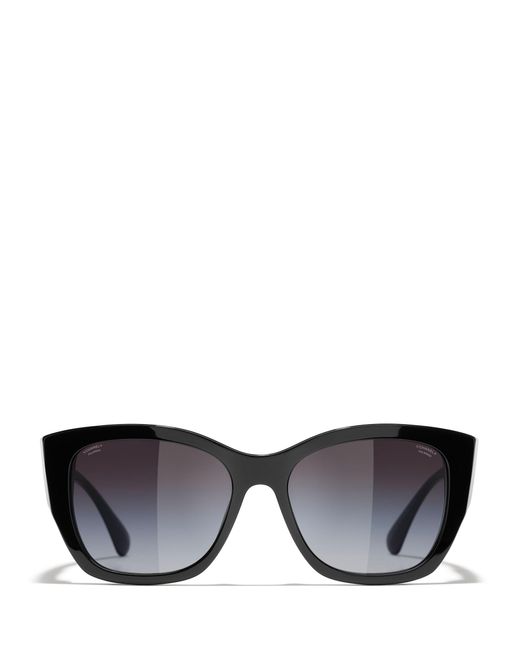 Chanel Irregular Sunglasses Ch5429 Black/grey Gradient