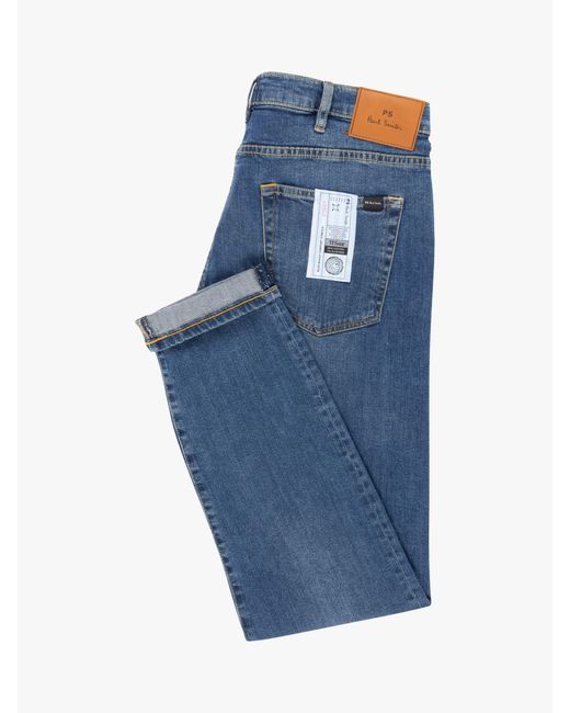 Paul Smith Blue Tapered Fit Jeans for men