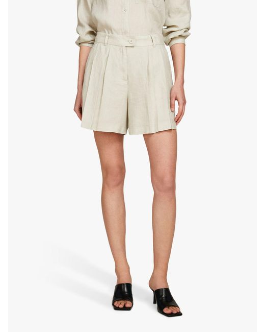 Sisley Natural Linen Shorts