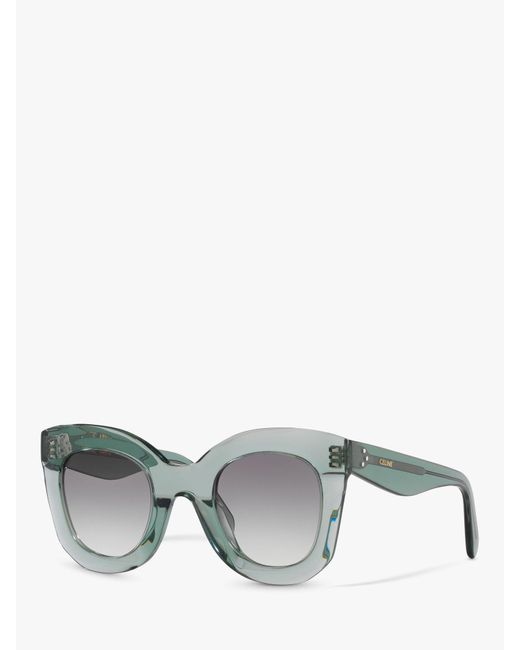 Céline Gray Cl4005in Chunky Square Sunglasses