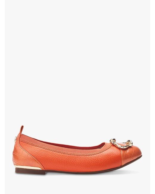 Moda In Pelle Red Fairy Leather Pumps