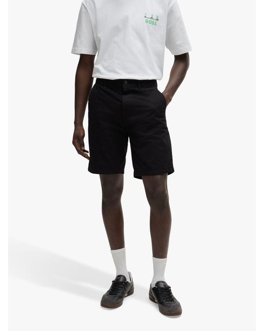 Boss Black Boss Slim Fit Chino Shorts for men