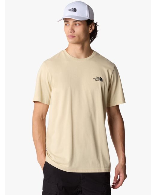 The North Face Natural Short Sleeve Dome T-shirt for men