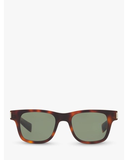 Saint Laurent Gray Sl 564 D-frame Sunglasses