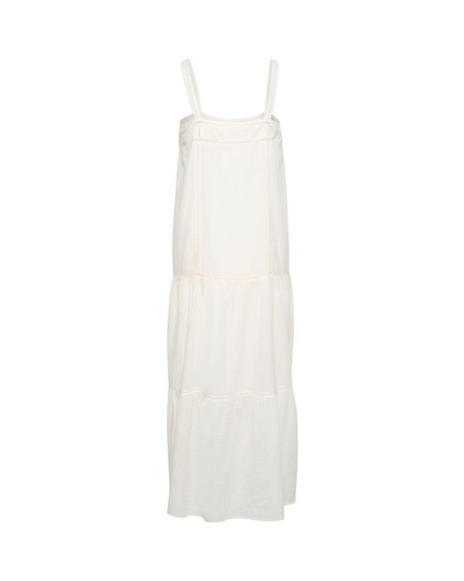 Soaked In Luxury White Olivie Sleeveless A-line Maxi Dress