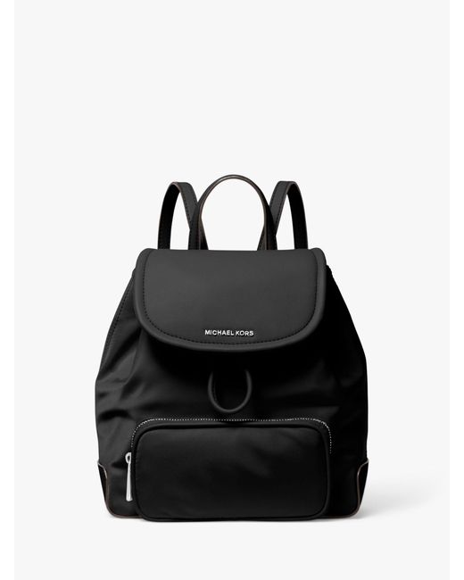 Michael Kors Black Carasm Backpack