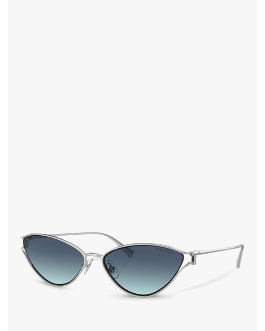 Tiffany & Co Blue Tf3095 Cat's Eye Sunglasses