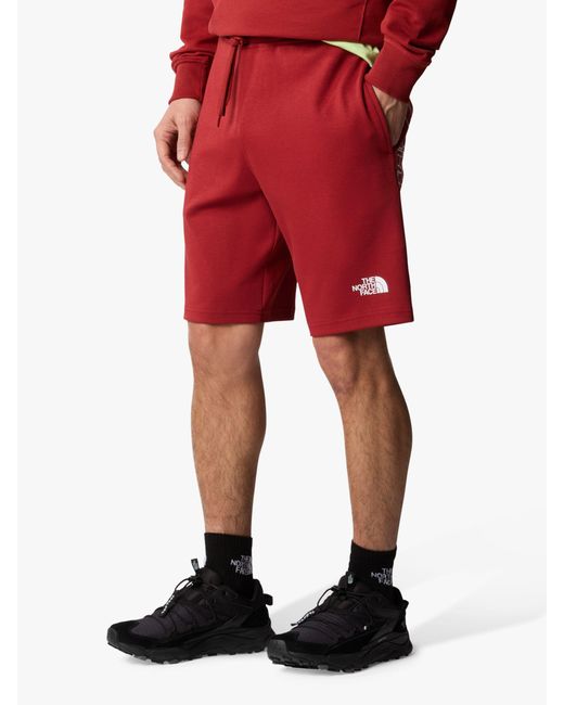 The North Face Red Graphic Short for men