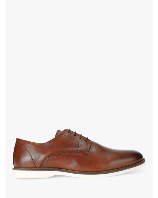 KG by Kurt Geiger Brown Florence Brogue Shoes for men