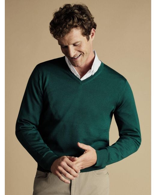 Men's v neck jumper deals sale