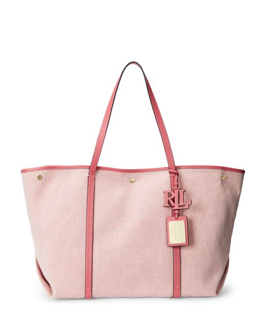 Ralph Lauren Pink Lauren Emerie Tote Bag