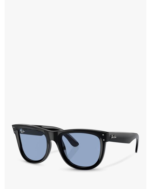 Ray-Ban Black Rbr0502s Rectangular Sunglasses