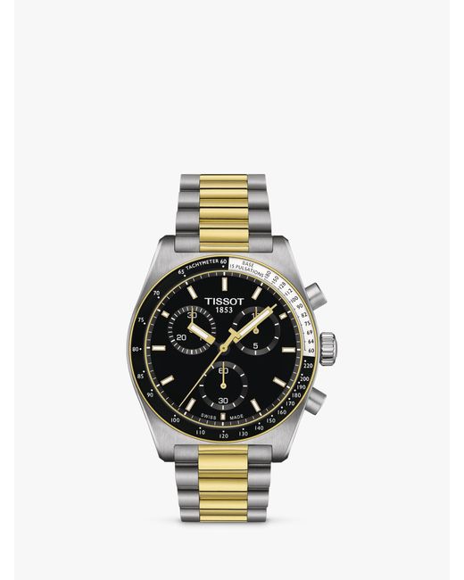 Tissot Metallic Pr516 Chronograph Bracelet Strap Watch for men