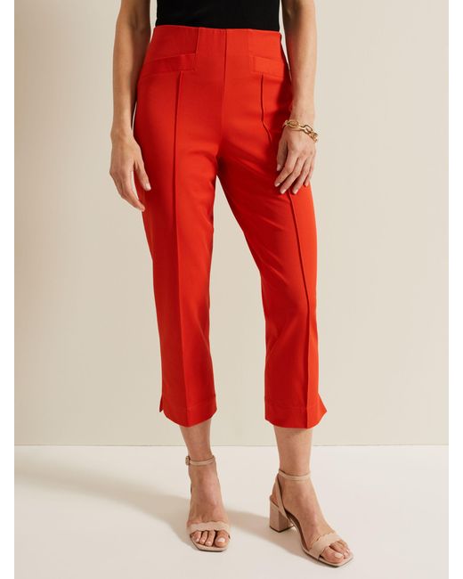 Phase Eight Miah Cropped Tailored Trousers