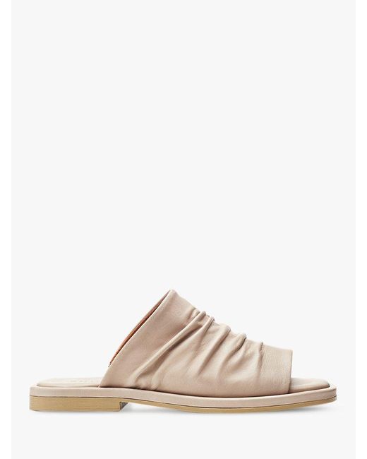 Moda In Pelle Pink Islay Leather Sandals