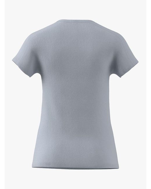 Adidas Gray Aeroready Train Essentials V-neck T-shirt
