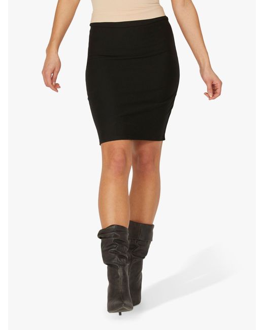 Sisters Point Black Nolo Bodycon Skirt