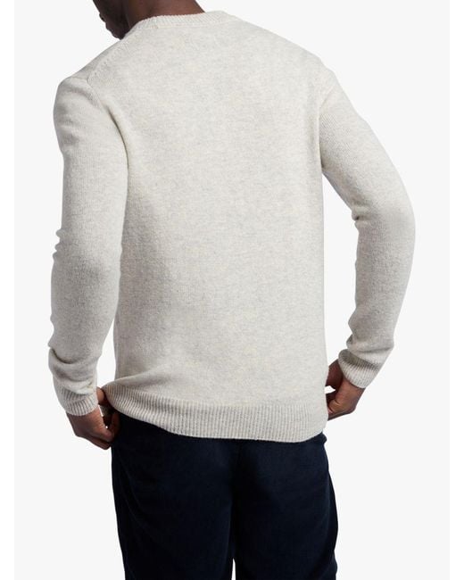 Farah White Birchall Sweatshirt for men