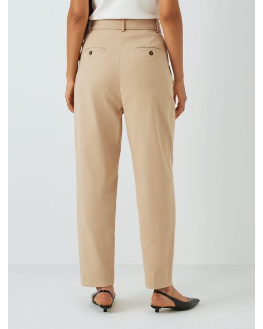 Weekend by Maxmara Natural Occ High Rise Belted Trousers
