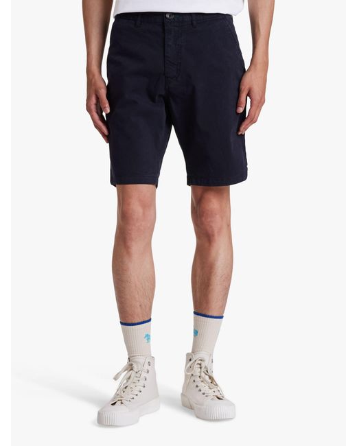 Paul Smith Blue Mens Shorts Chino - Add To 110343982 When Imagery Is Added for men