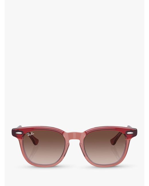 Ray-Ban Pink Rj9098s D-frame Sunglasses