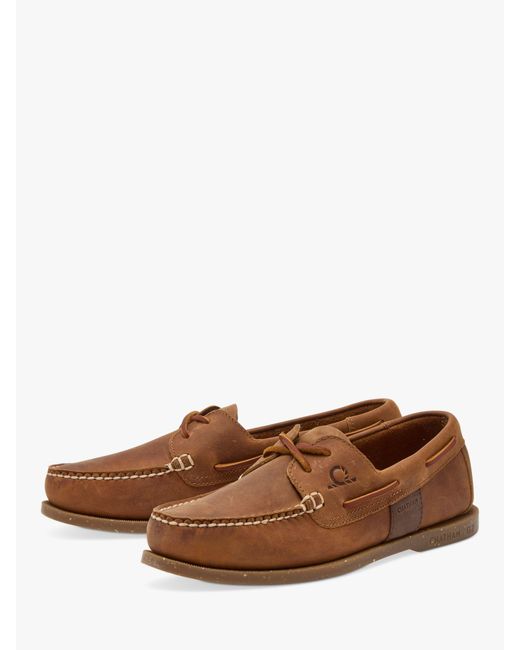 Chatham Brown Java Ii G2 Leather Boat Shoes for men