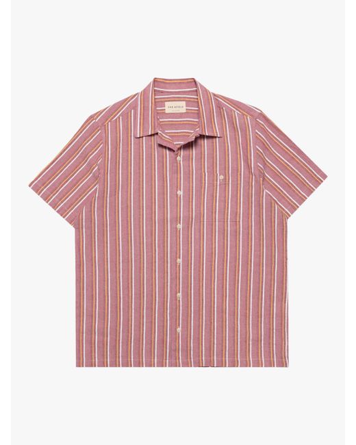 Far Afield Pink Selleck Short Sleeve Shirt for men