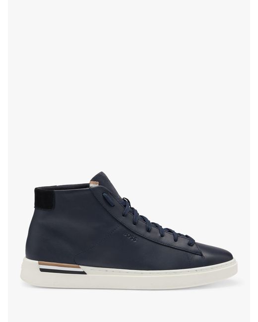 Boss Blue Boss Clint Hito High-top Trainers for men