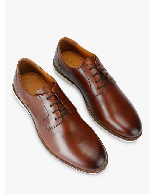KG by Kurt Geiger Brown Florence Brogue Shoes for men
