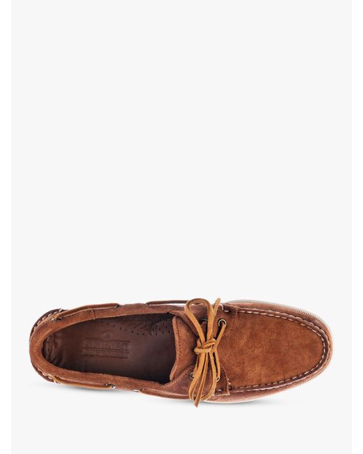 sebago blue boat shoes