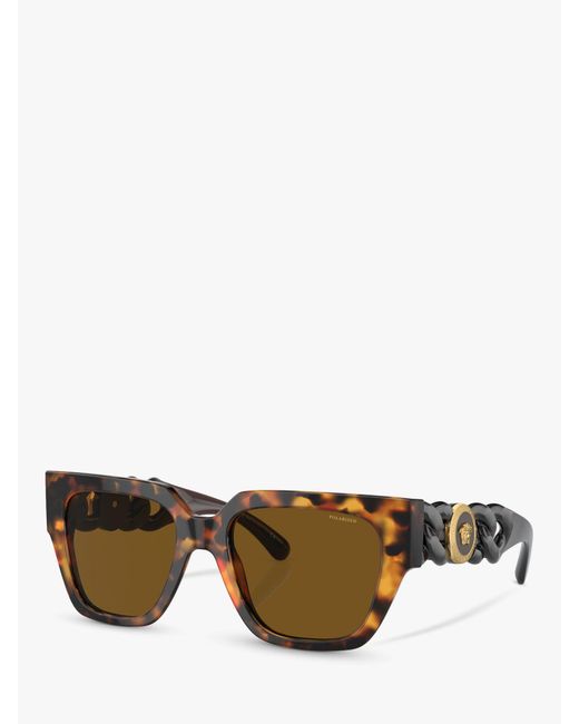 Versace Multicolor Ve4409 Polarised Square Sunglasses