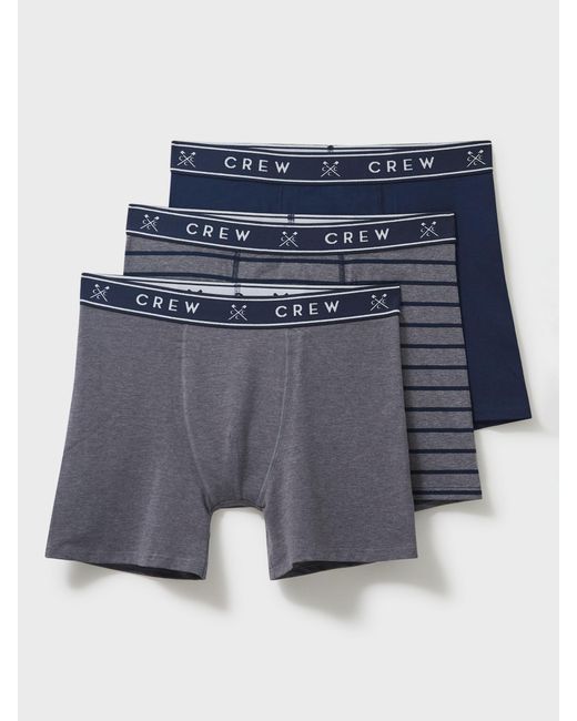 Crew Jersey Boxers in Blue for Men | Lyst UK