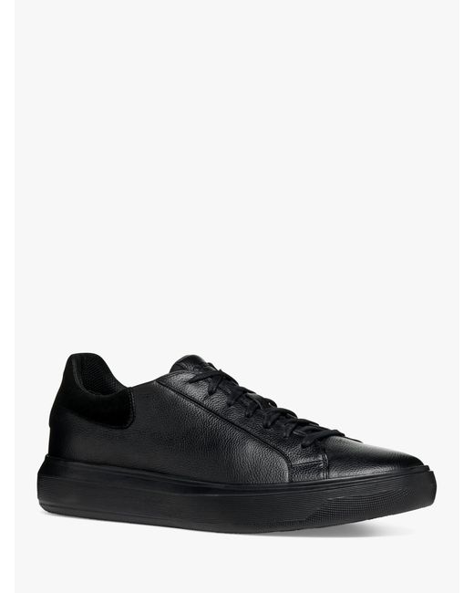 Geox Black Deiven Low-cut Trainers for men